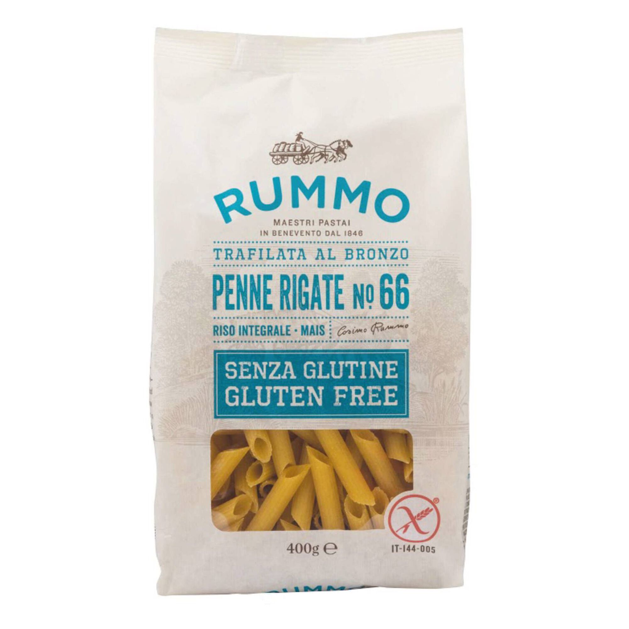 Massa Penne Rigate sem Glúten