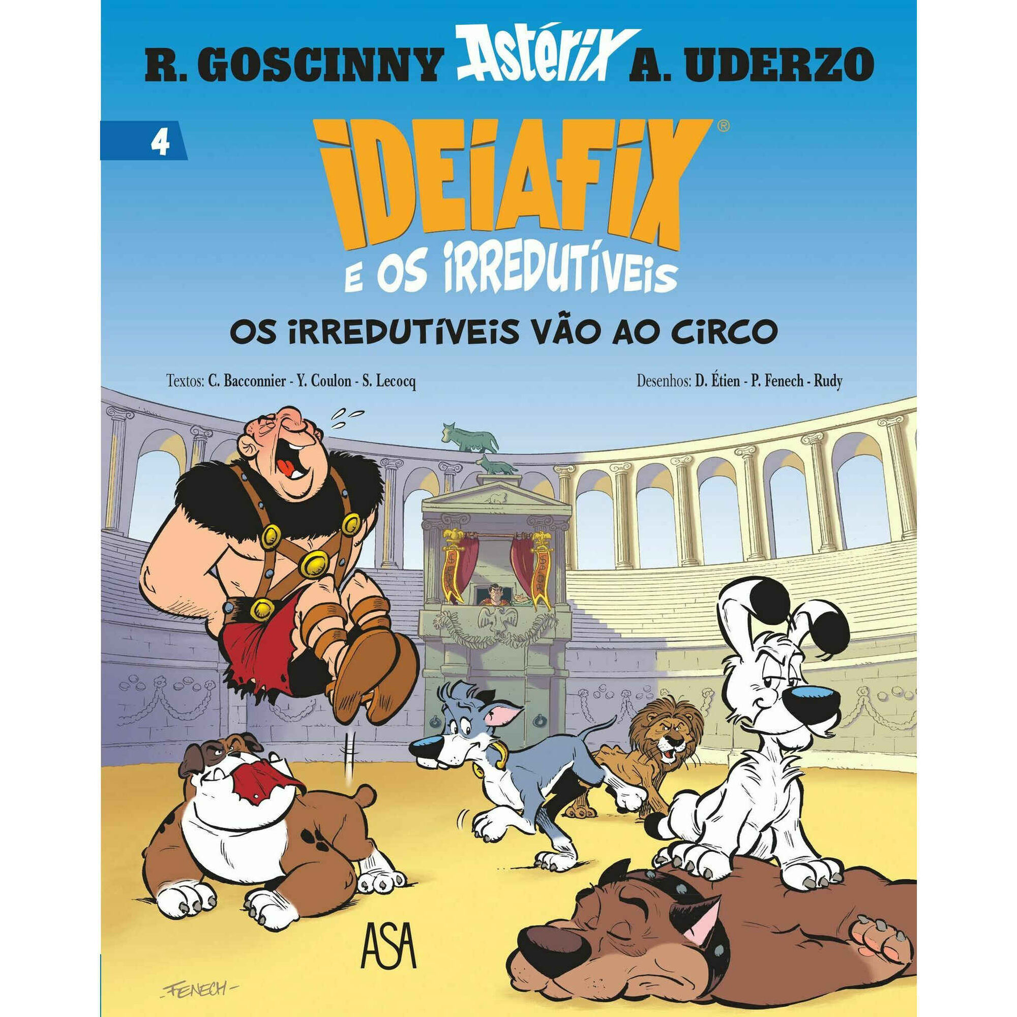 Astérix - Ideiafix e os Irredutíveis Nº 4: Os Irredutíveis vão ao Circo