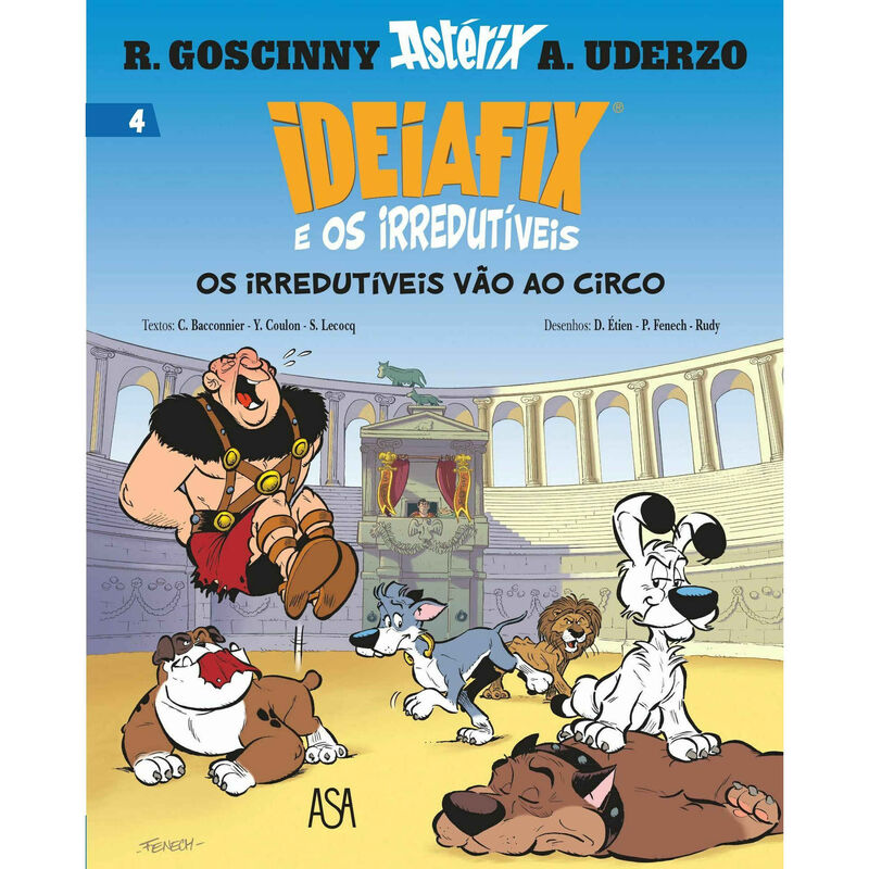 Astérix - Ideiafix e os Irredutíveis Nº 4: Os Irredutíveis vão ao Circo de Yves Coulon