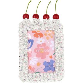 Moldura Branca Cerejas Kasa