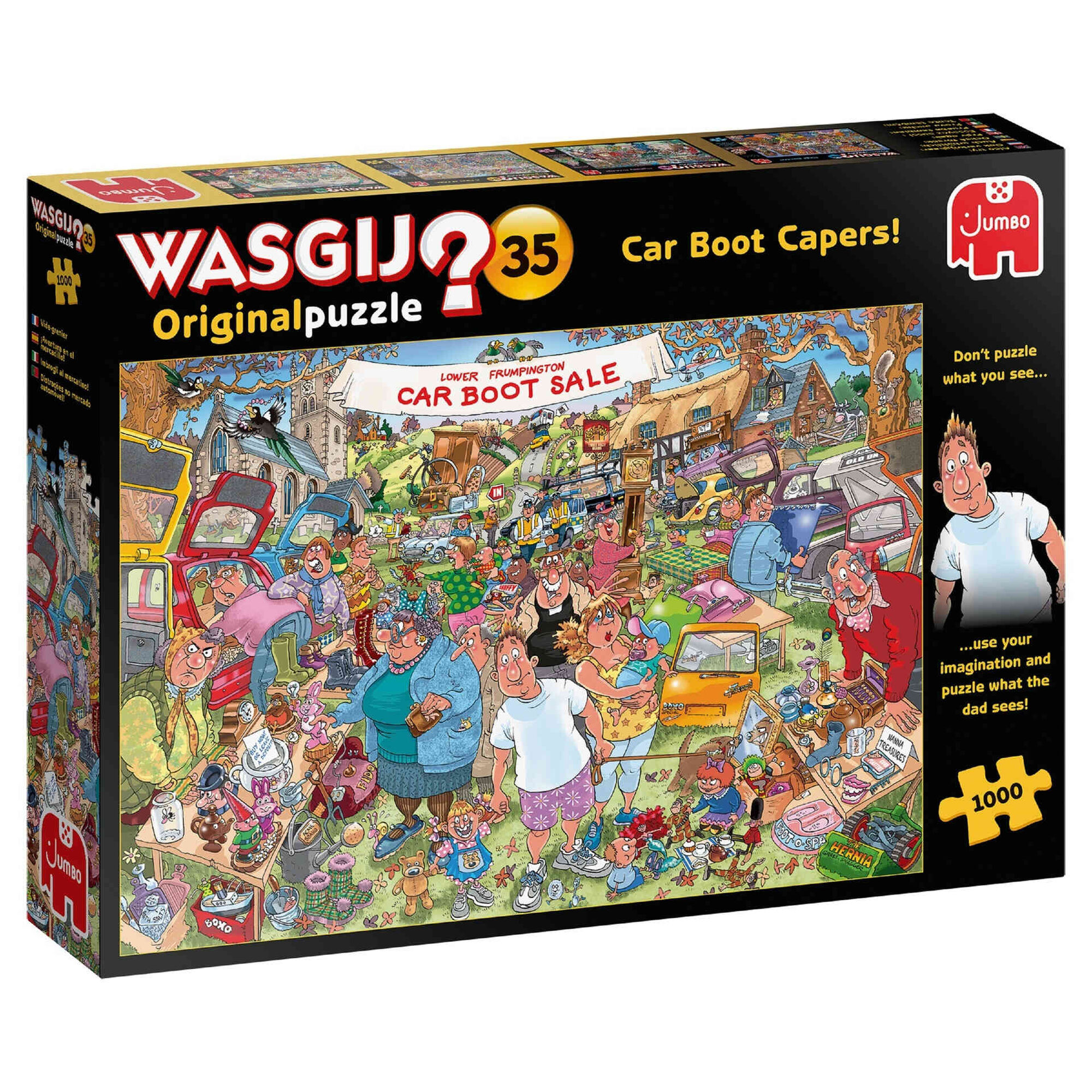 Puzzle Wasgij Original 35 - Car Boot Capers (1000 Peças) Puzzle Wasgij Original 35 - Car Boot Capers (1000 Peças)