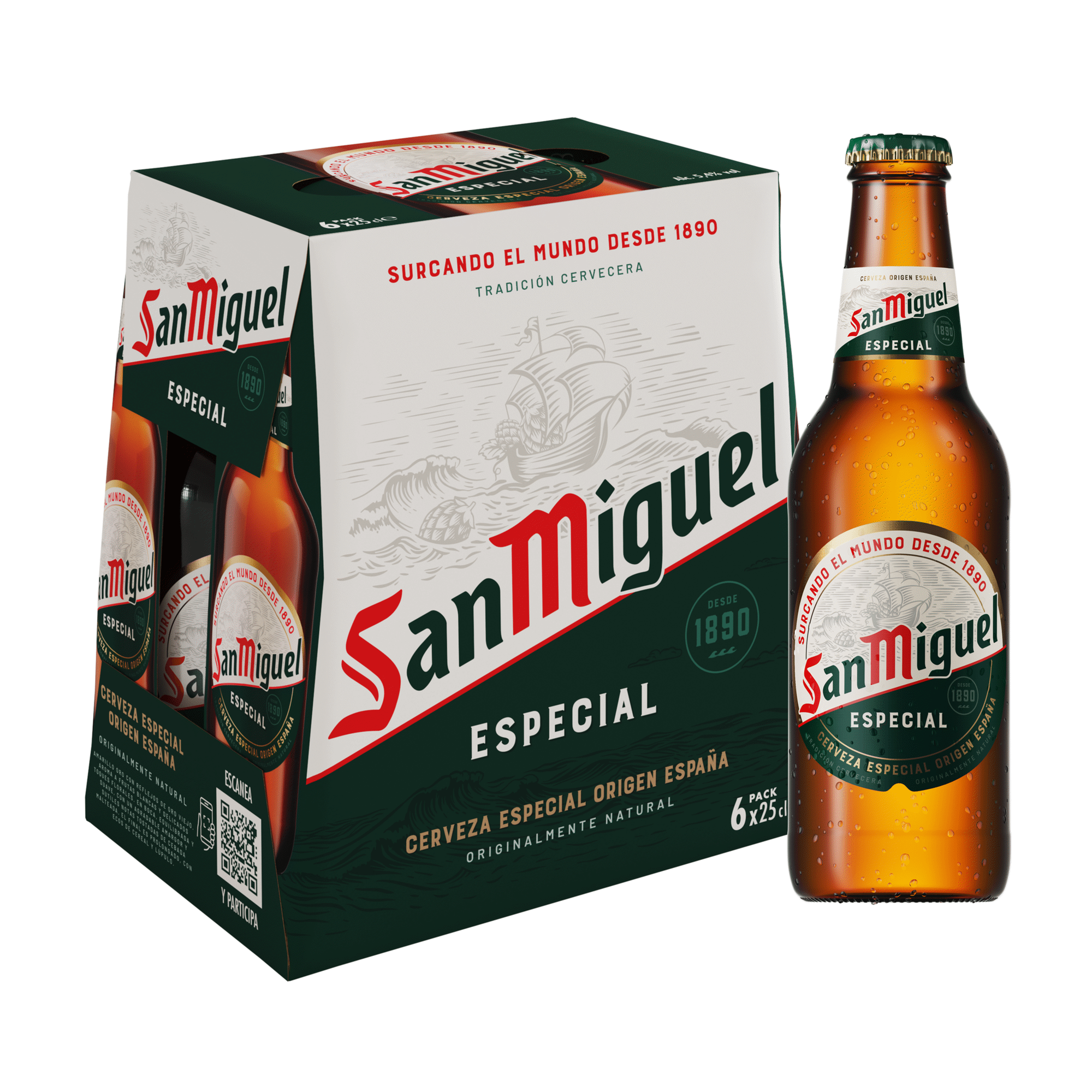 Cerveja com &Aacute;lcool San Miguel