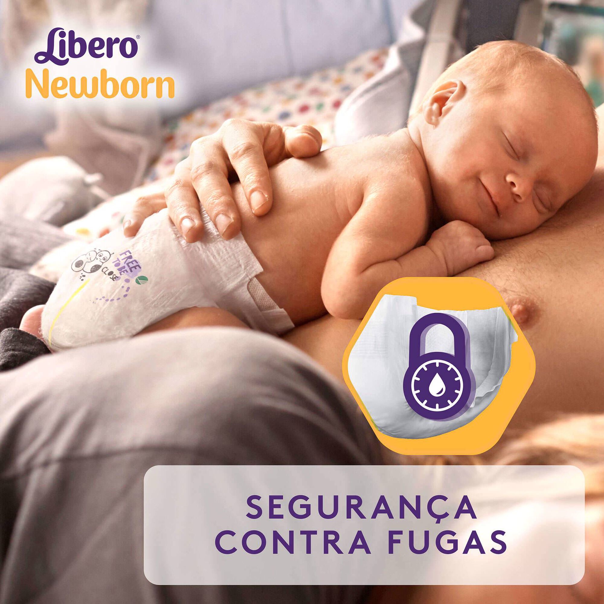 Fraldas Newborn 3-6kg T2
