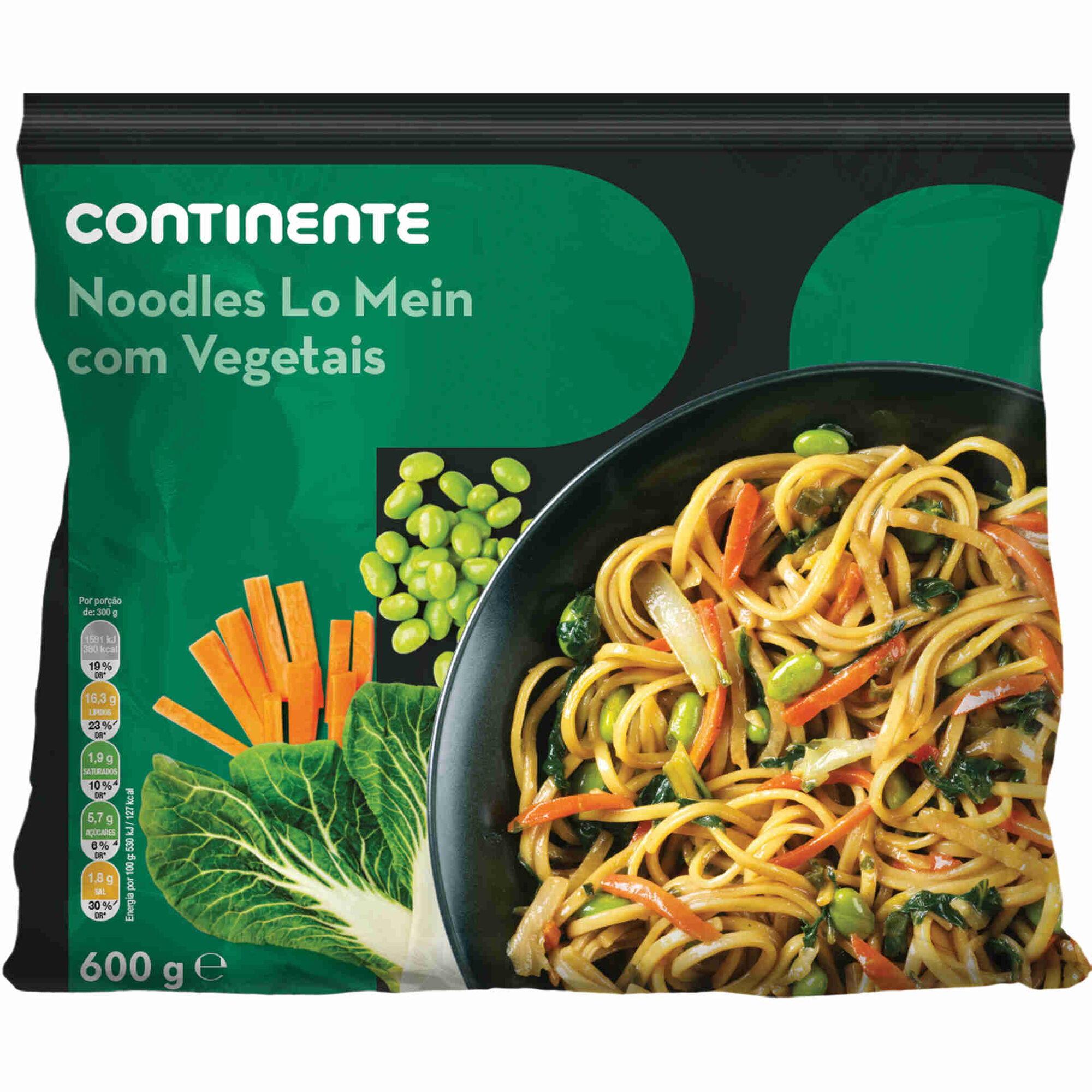 Noodles Lo Mein com Vegetais