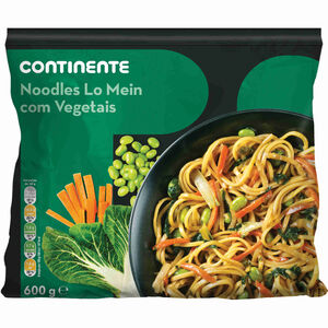 Noodles Lo Mein com Vegetais Continente