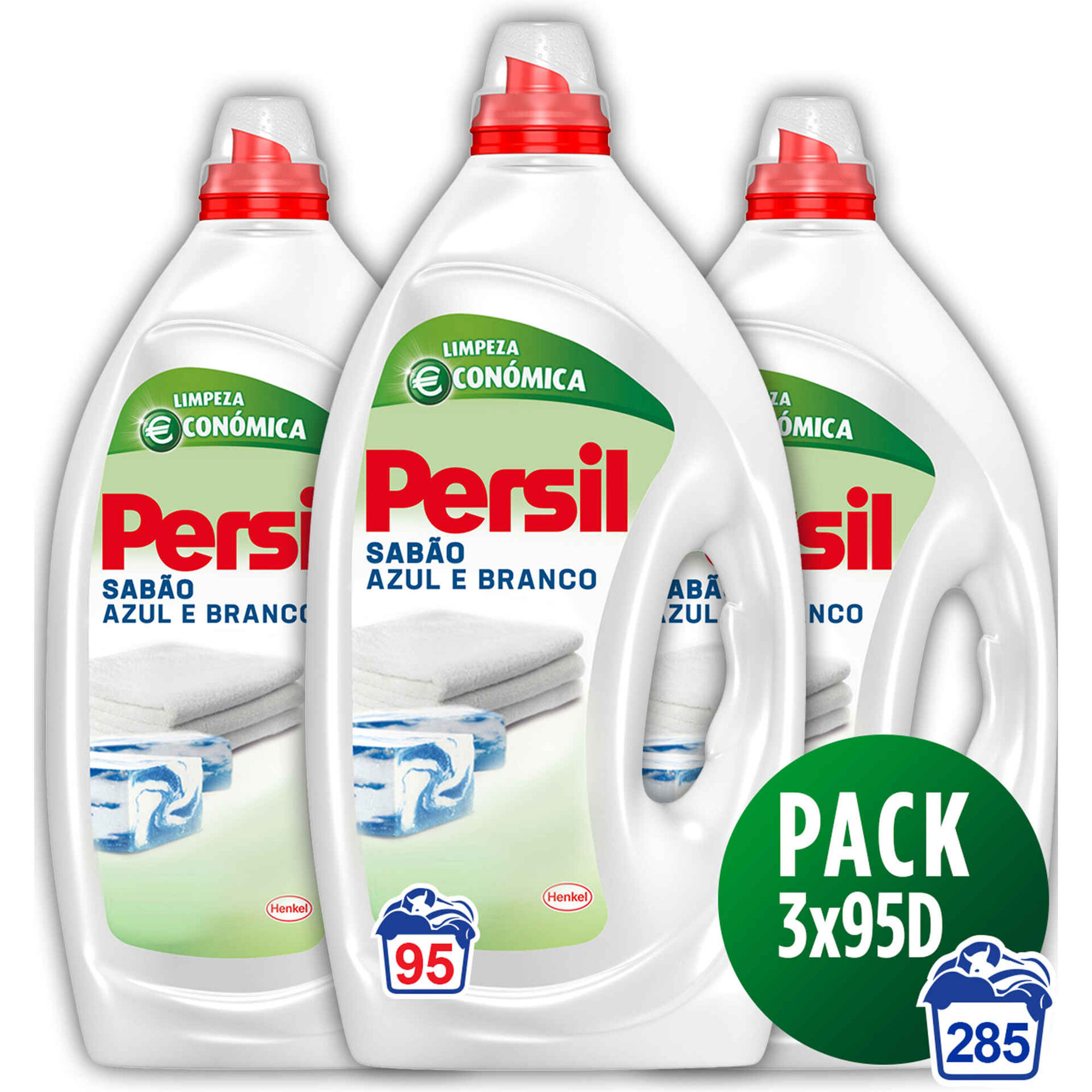 Detergente Máquina Roupa Líquido Sabão Azul e Branco Detergente Máquina Roupa Líquido Sabão Azul e Branco
