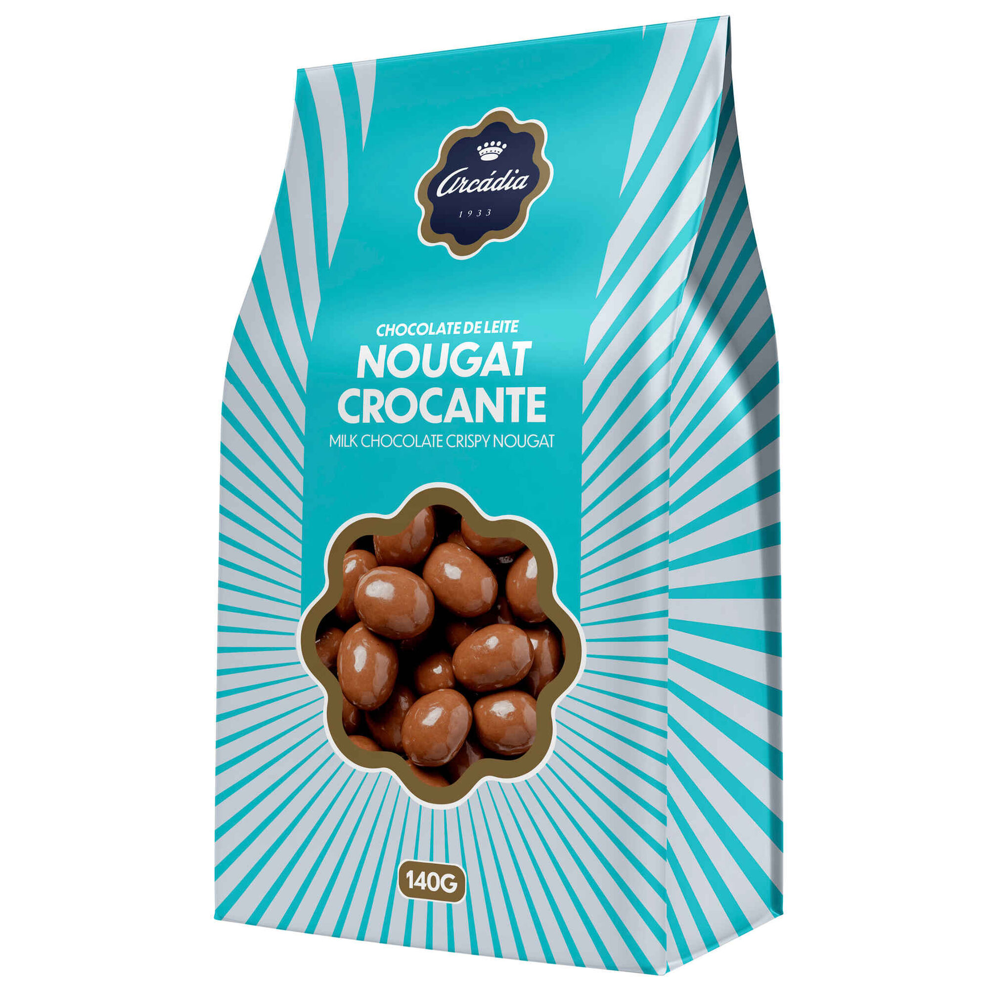 Am&ecirc;ndoas Chocolate Nougat Crocante Arc&aacute;dia