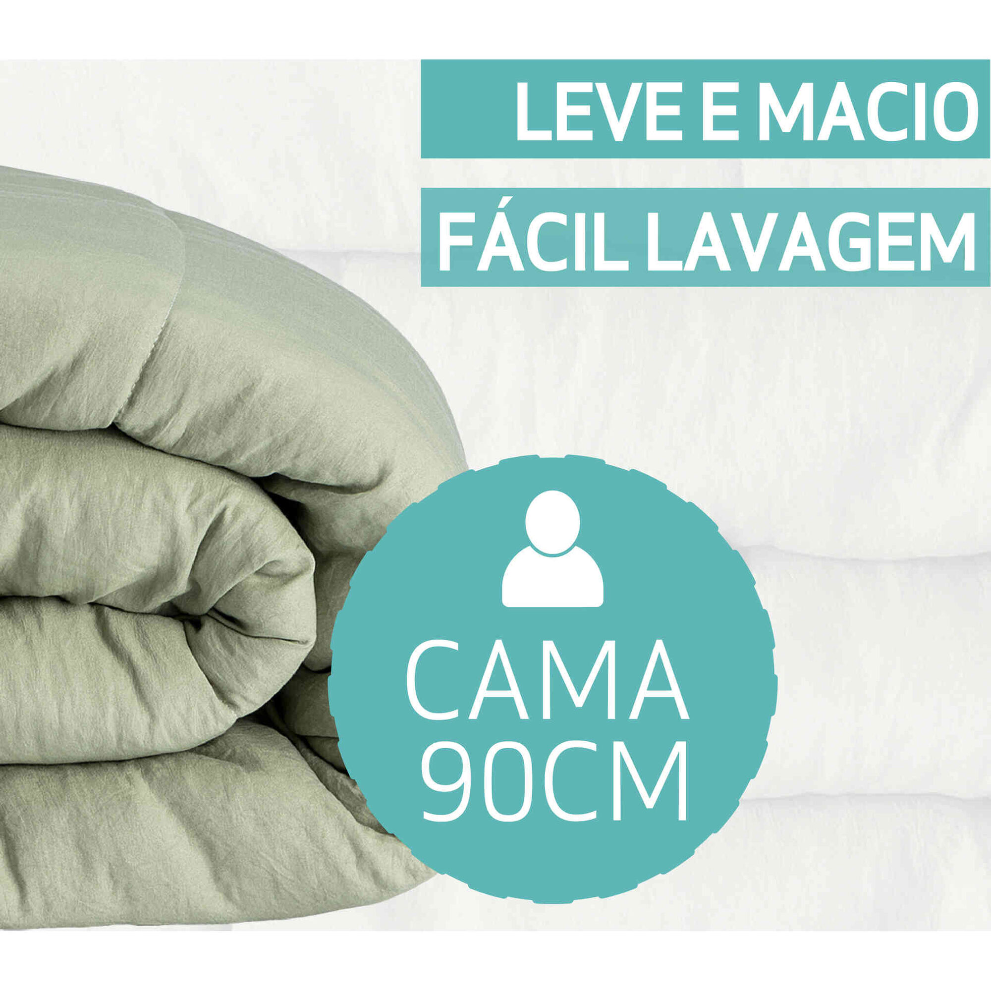 Edredão Verde