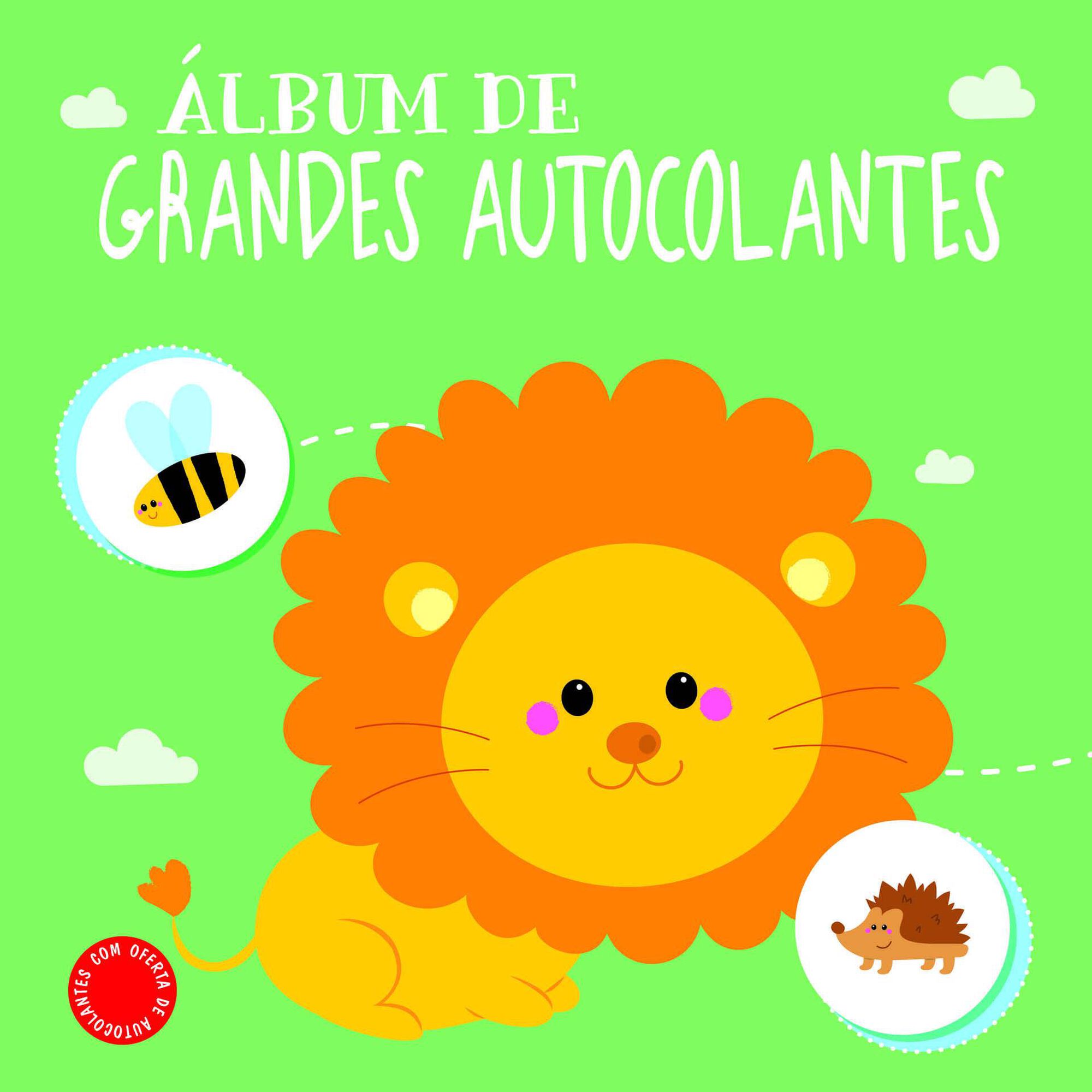 Álbum de Grandes Autocolantes - Leão Álbum de Grandes Autocolantes - Leão