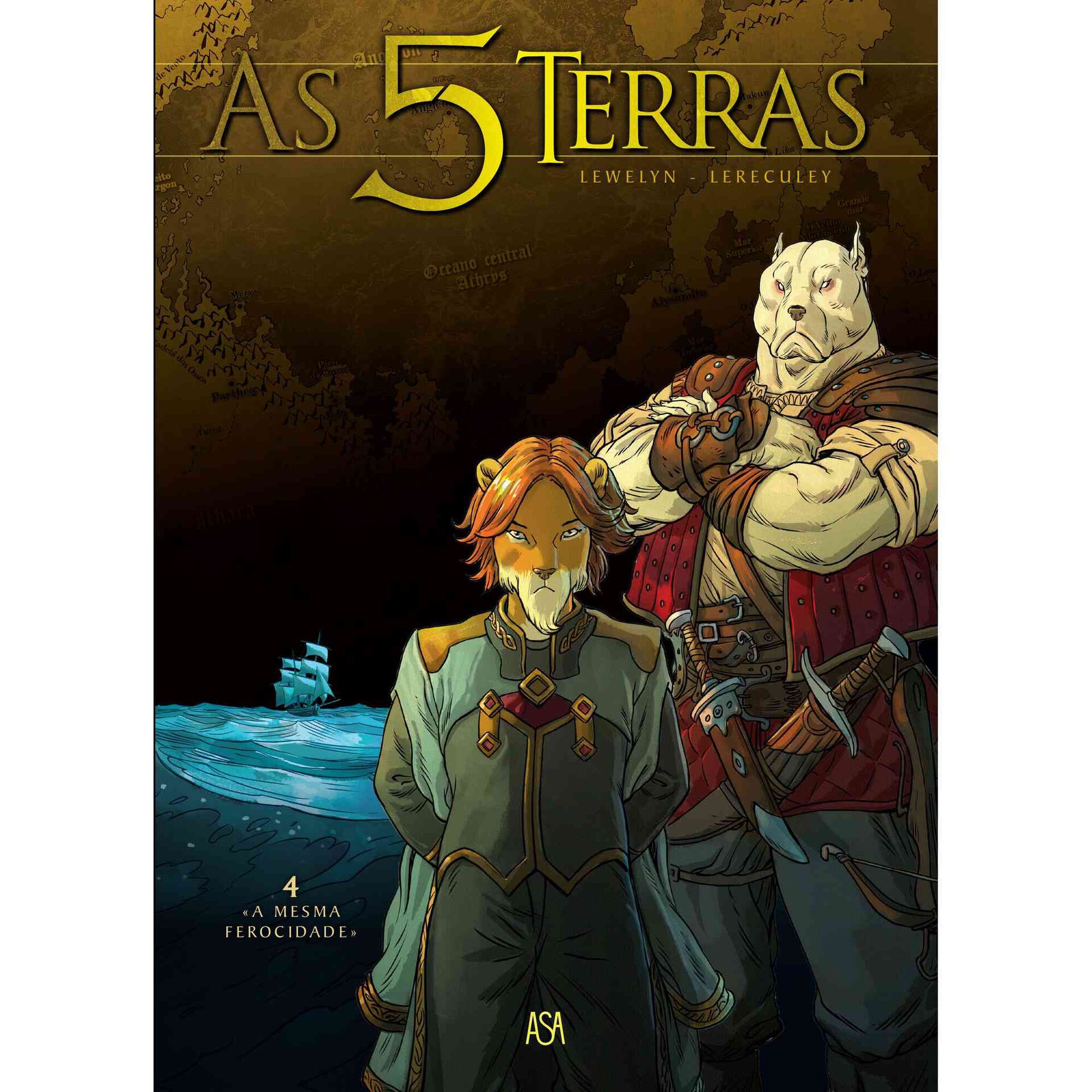 As 5 Terras Nº 4 - A Mesma Ferocidade As 5 Terras Nº 4 - A Mesma Ferocidade