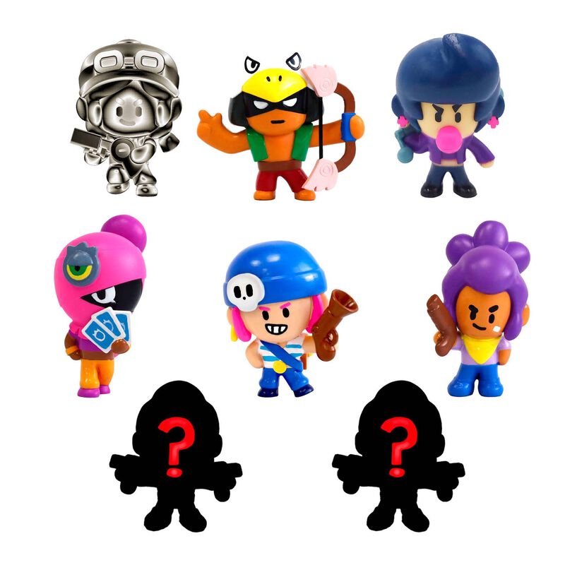 Brawl Stars Bizak - Pack 8 Figuras (vários modelos)