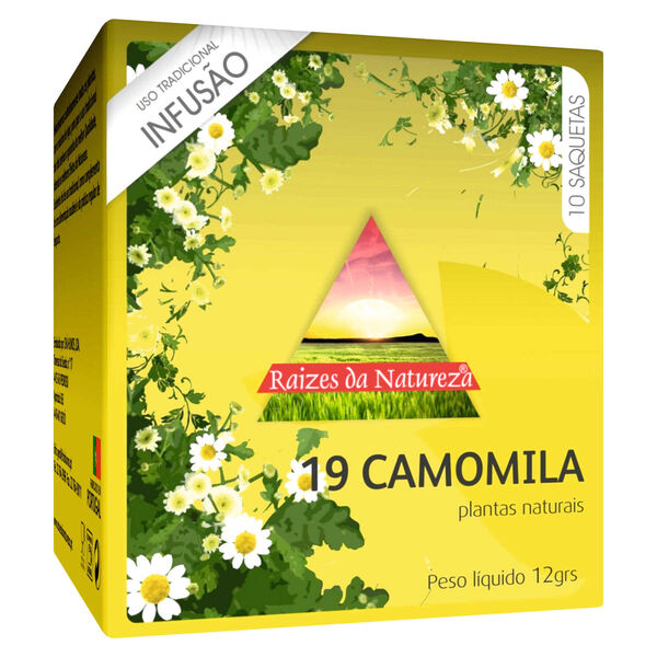 Infusão Nº19 Camomila Saquetas Raízes da Natureza