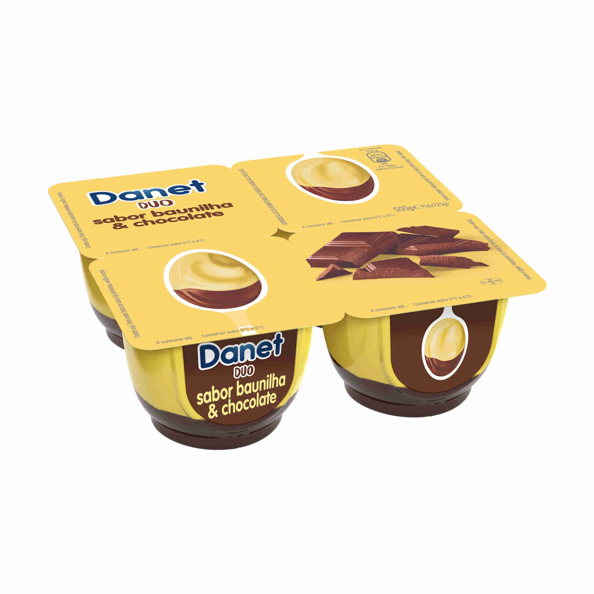 Creme Duo Baunilha e Chocolate