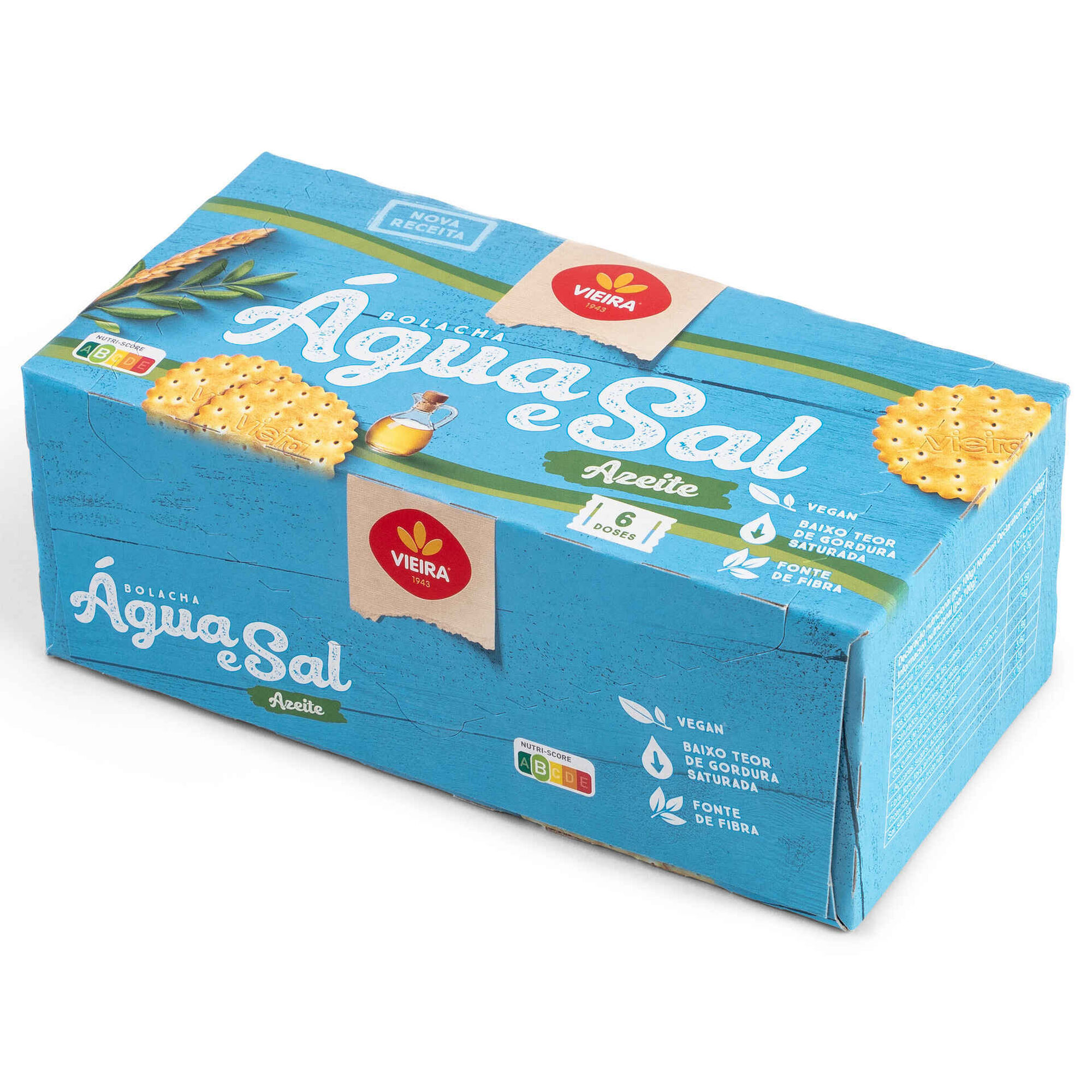 Bolachas de &Aacute;gua e Sal e Azeite Vieira