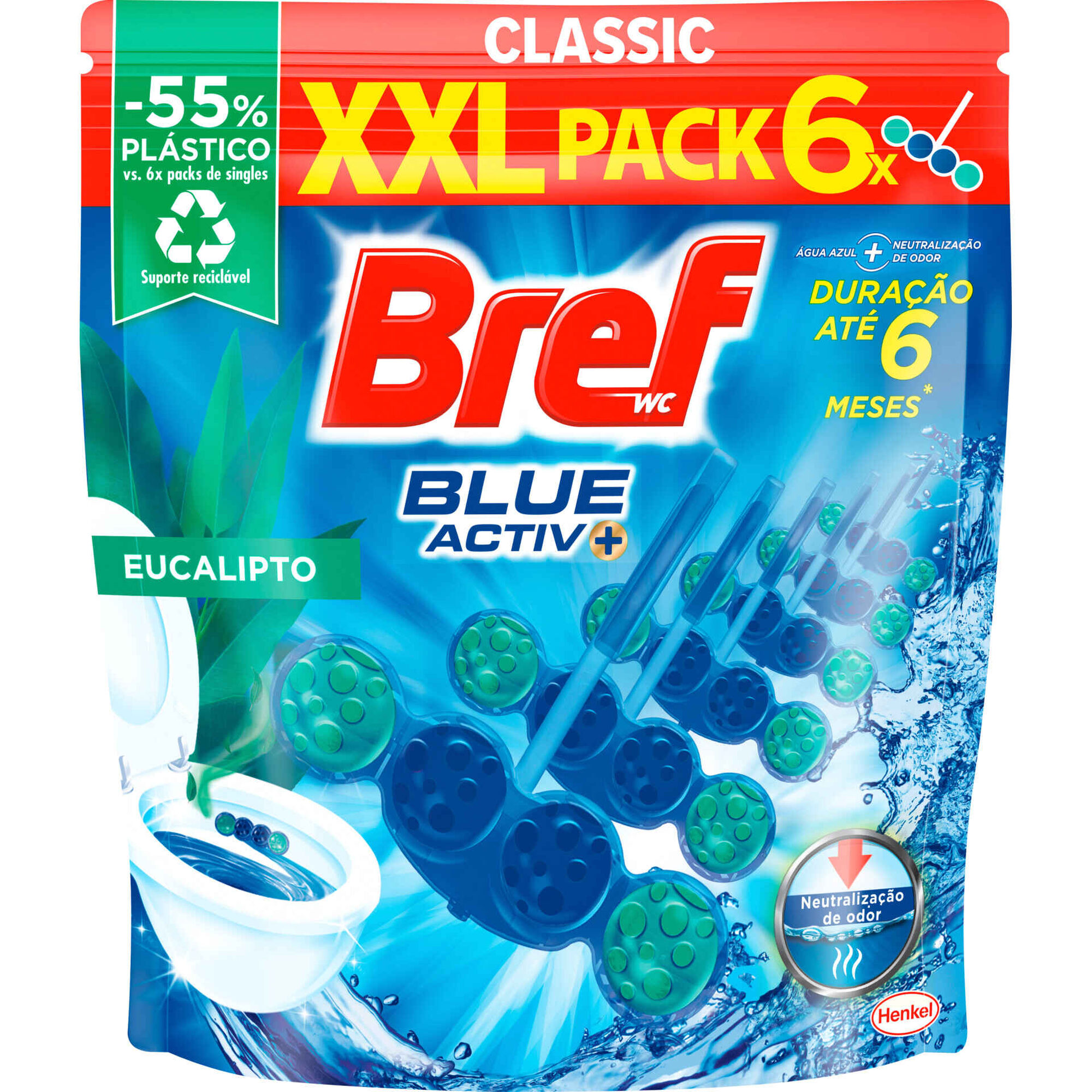 Bloco Sanitário Blue Active Eucalipto