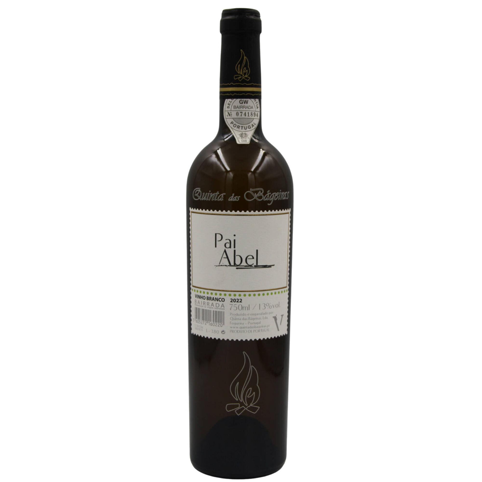 Quinta das Bágeiras Pai Abel Bairrada Vinho Branco