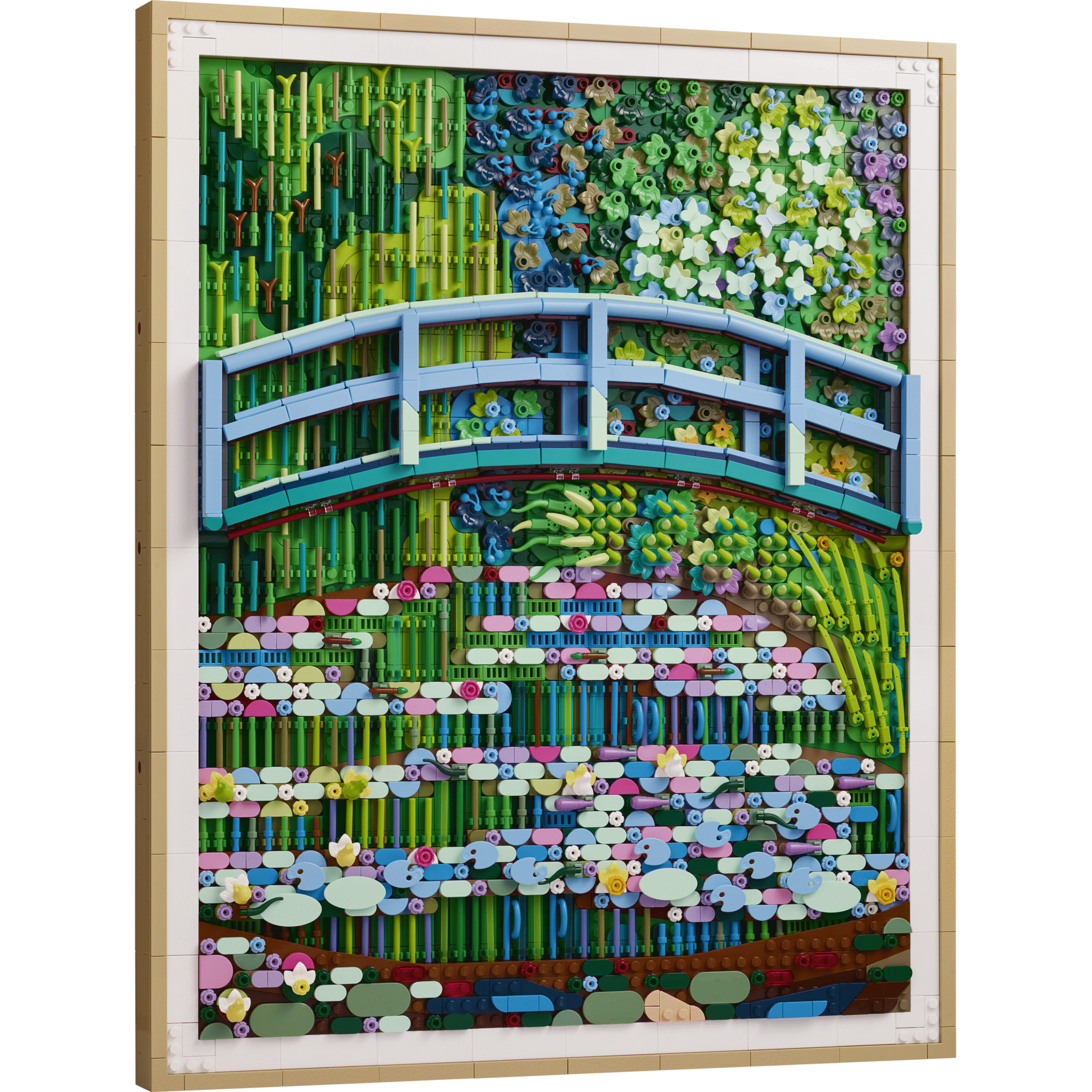 LEGO Art - Claude Monet &ndash; Ponte sobre um Lago de Nen&uacute;fares - 31220