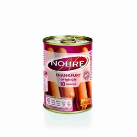 Salsichas Frankfurt Originais Lata 10 un Salsichas Frankfurt Originais Lata 10 un