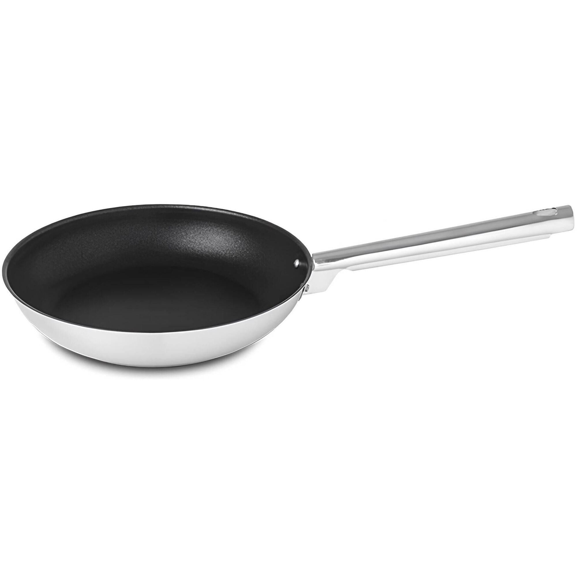 Frigideira A&ccedil;o Inoxid&aacute;vel 24cm Oceanus Satin Glass Silampos
