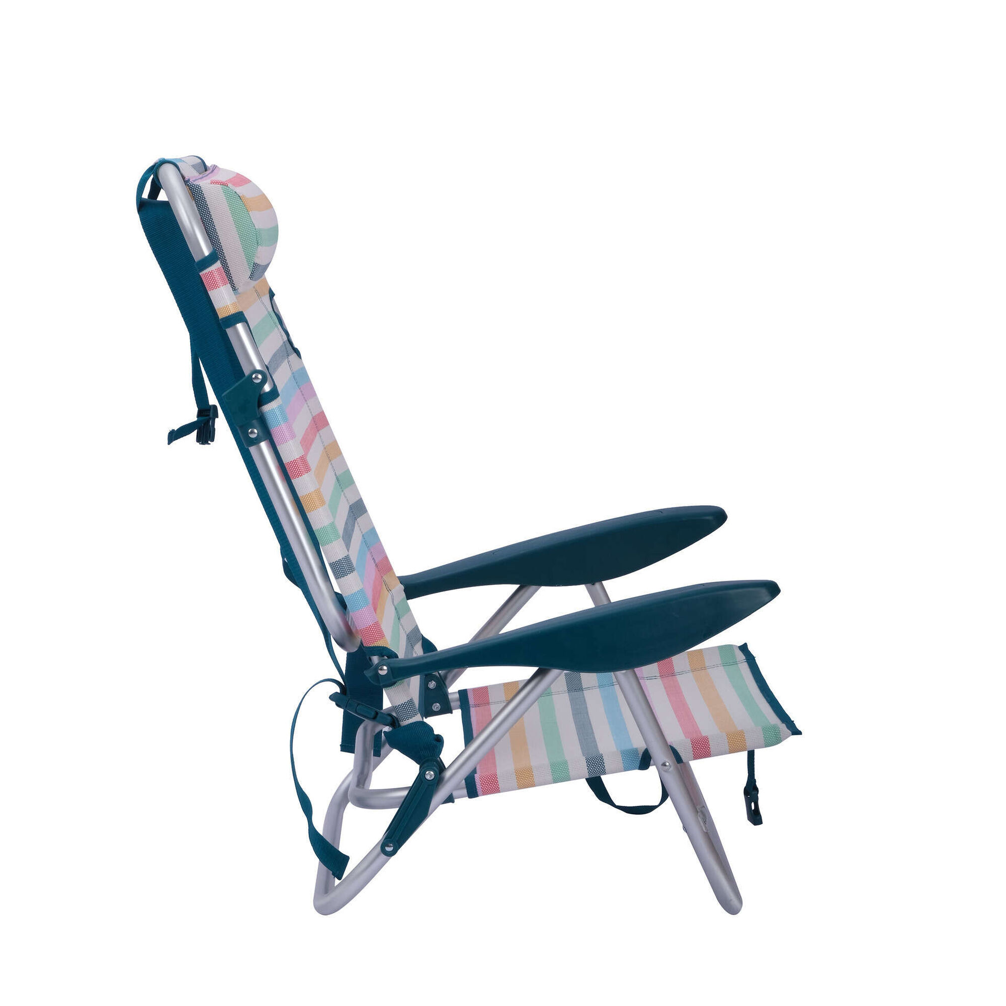 Cadeira de Praia Alum&iacute;nio com Almofada Mar I Kasa