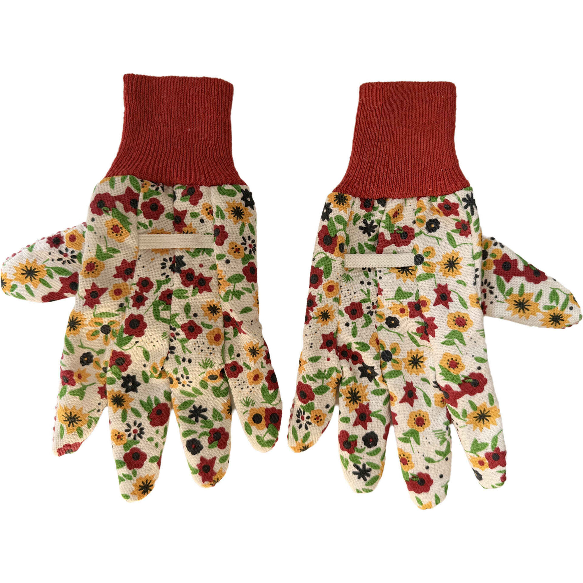 Conjunto 2 Luvas de Jardinagem Universais Flores Delgarden