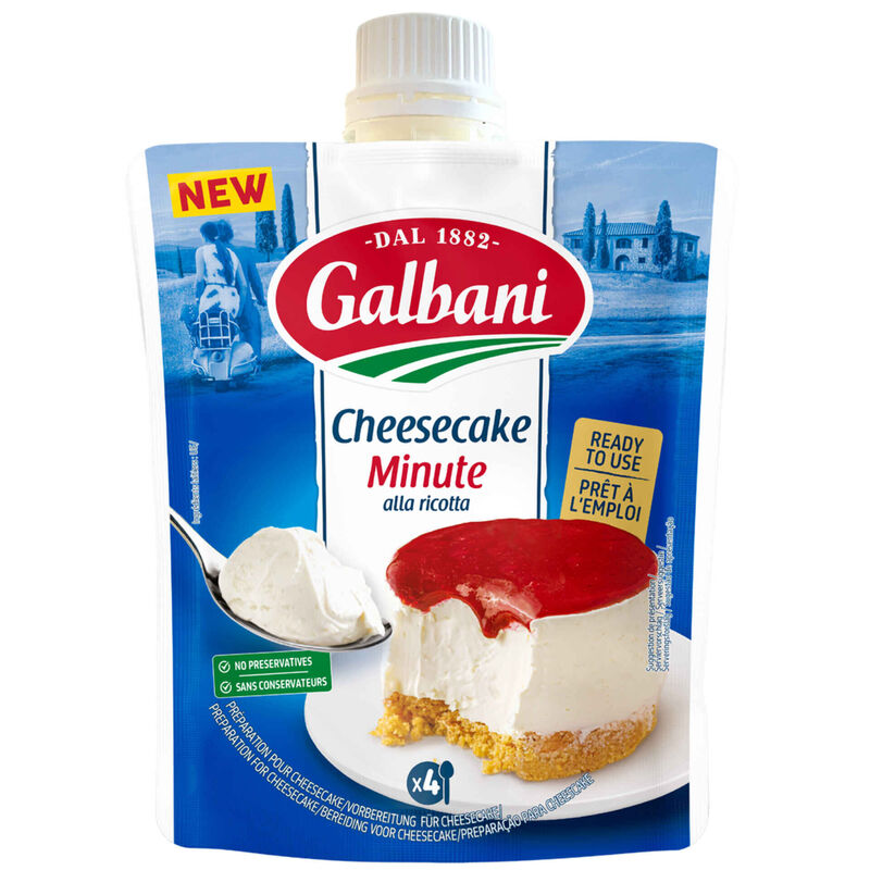 Queijo Ricotta para Cheesecake Galbani