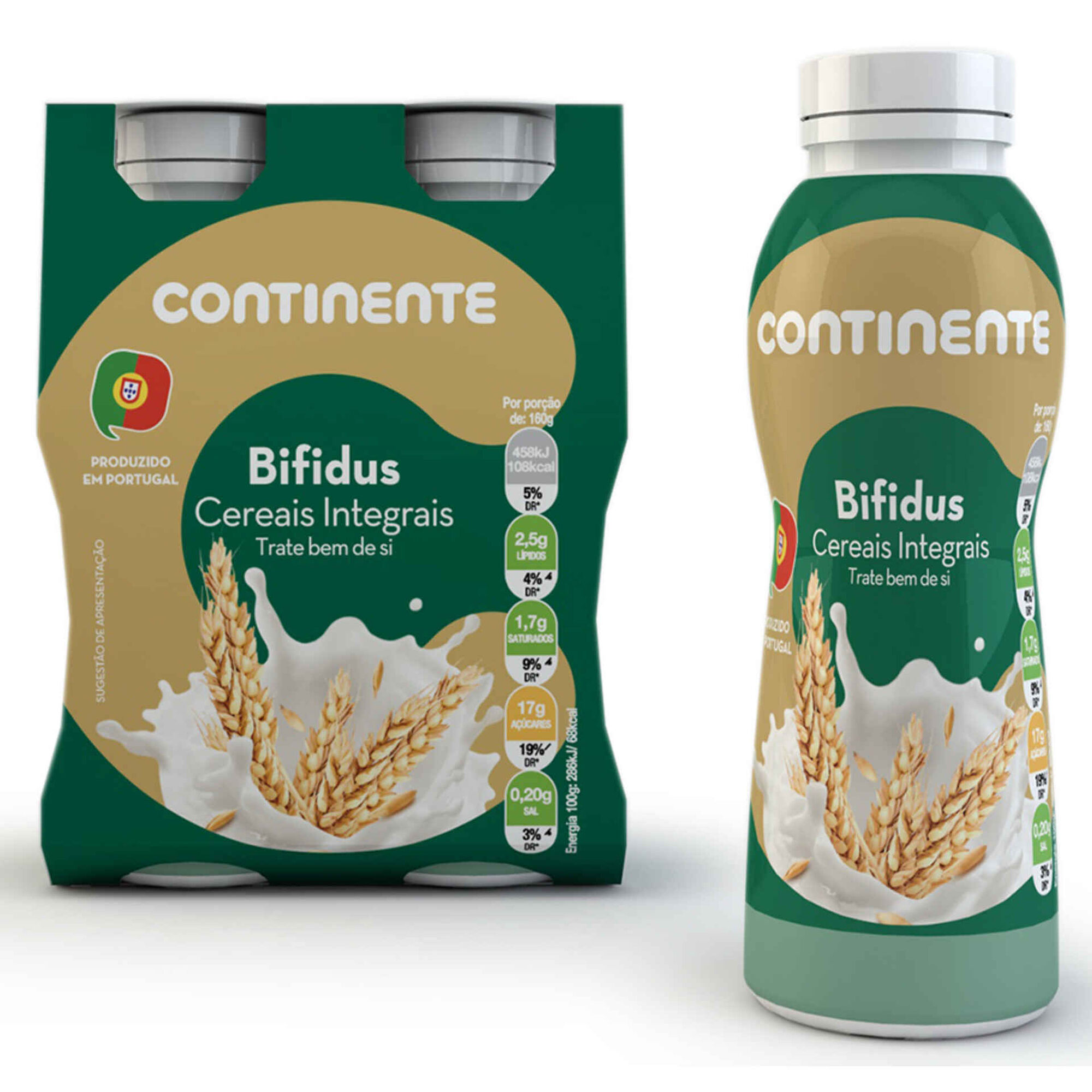 Iogurte Líquido Bifidus Cereais Integrais Iogurte Líquido Bifidus Cereais Integrais