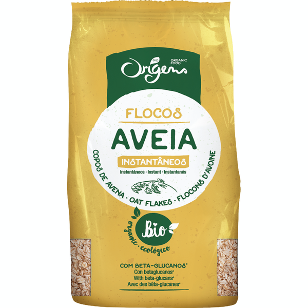 Flocos de Aveia Instantâneos Origens Bio