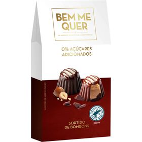 Bombons de Chocolate com Avel&atilde; Sortido sem A&ccedil;&uacute;car Bem Me Quer