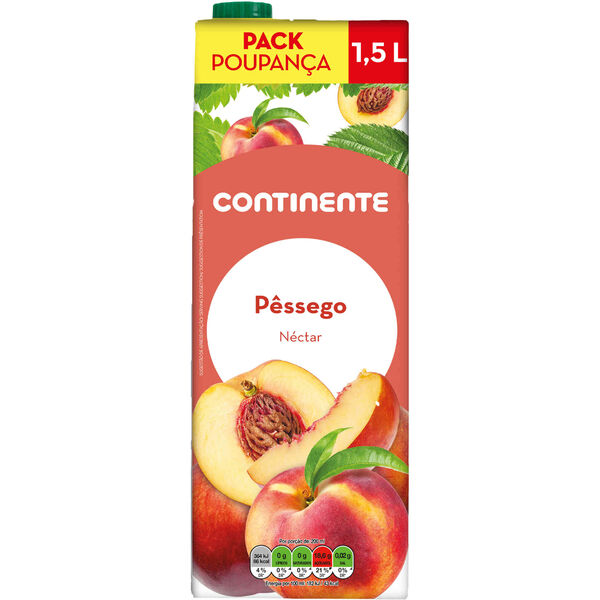 Néctar Pêssego Pack Poupança Continente