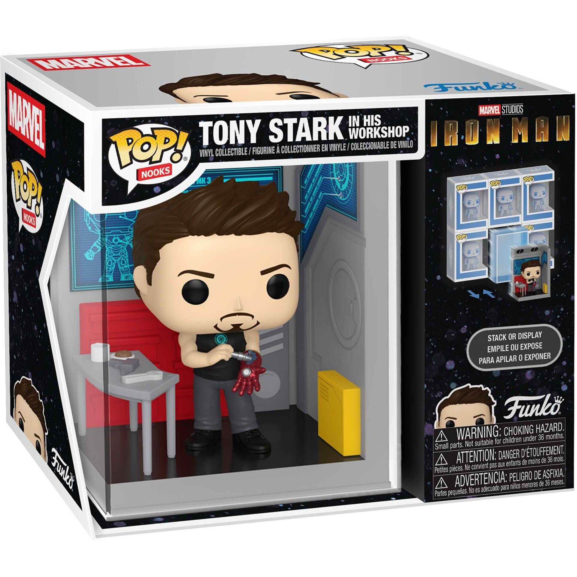 Figura Ironman - Tony Stark na Oficina