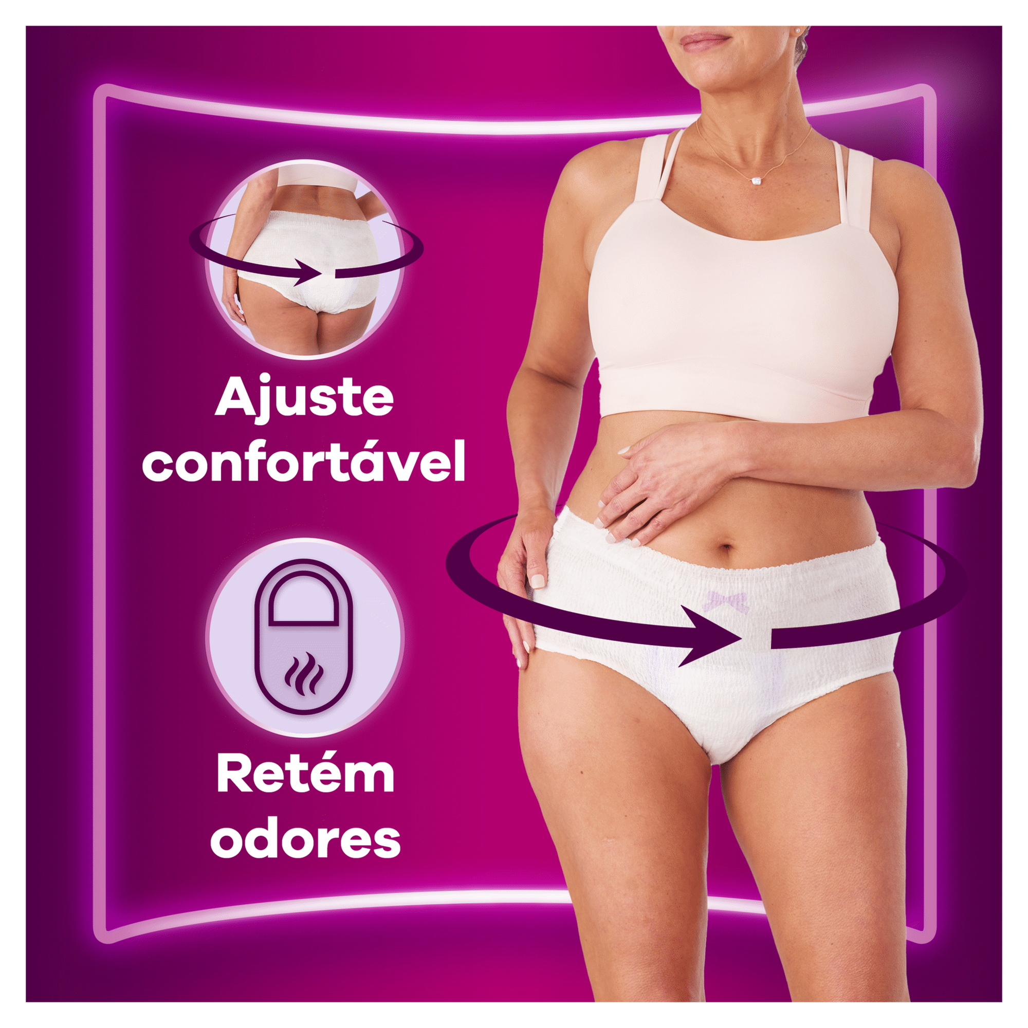 Cuecas Incontinência Discreet Plus L