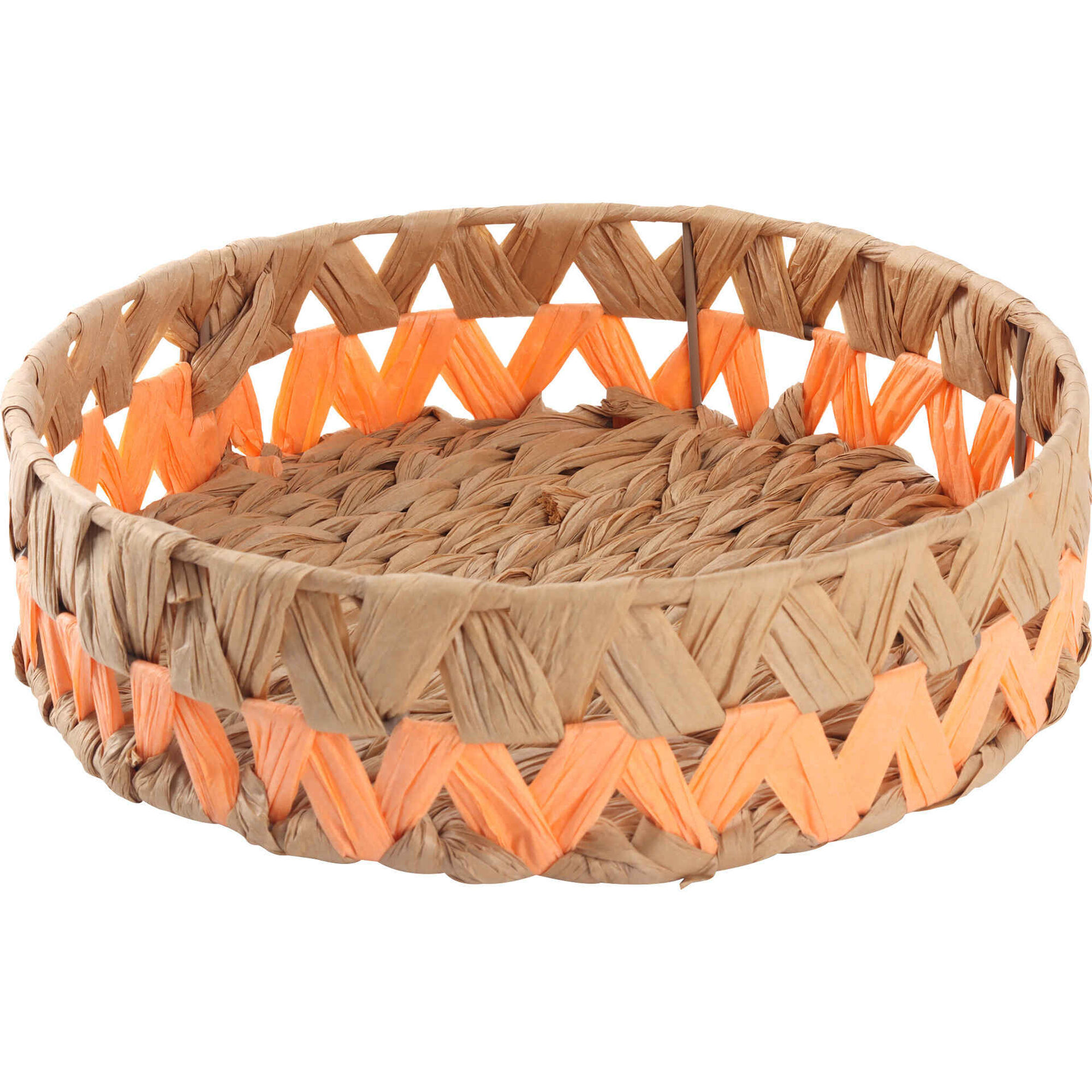 Tabuleiro Seagrass Laranja Kasa