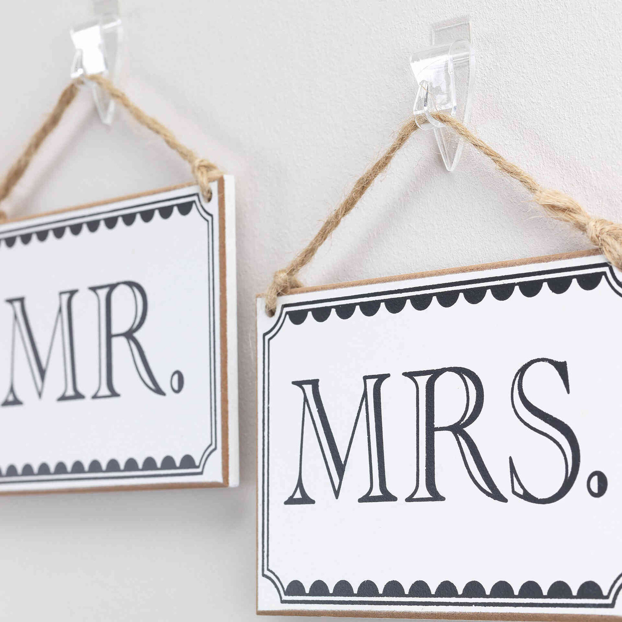 Ganchos Transparentes para Decoração