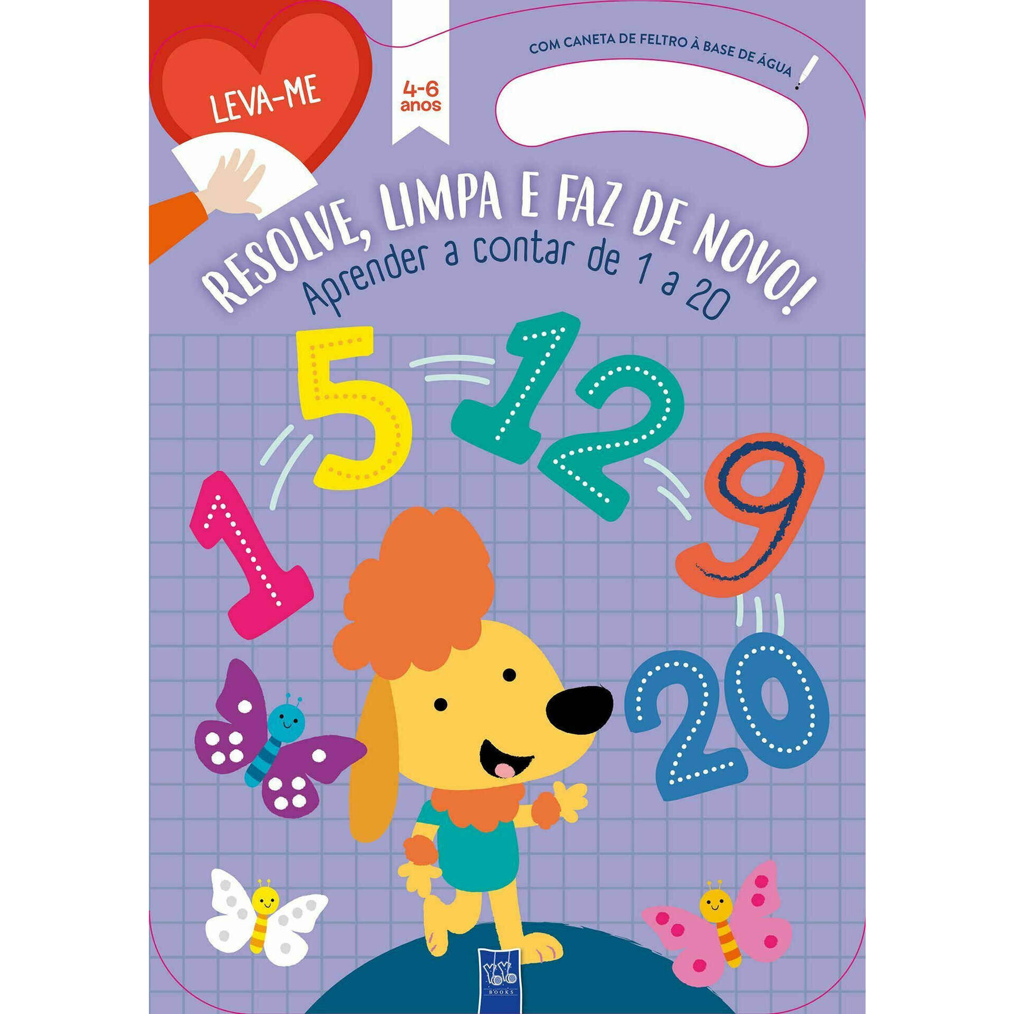 Leva-me - Resolve, Limpa e Faz de Novo! Roxo 4-6 Anos