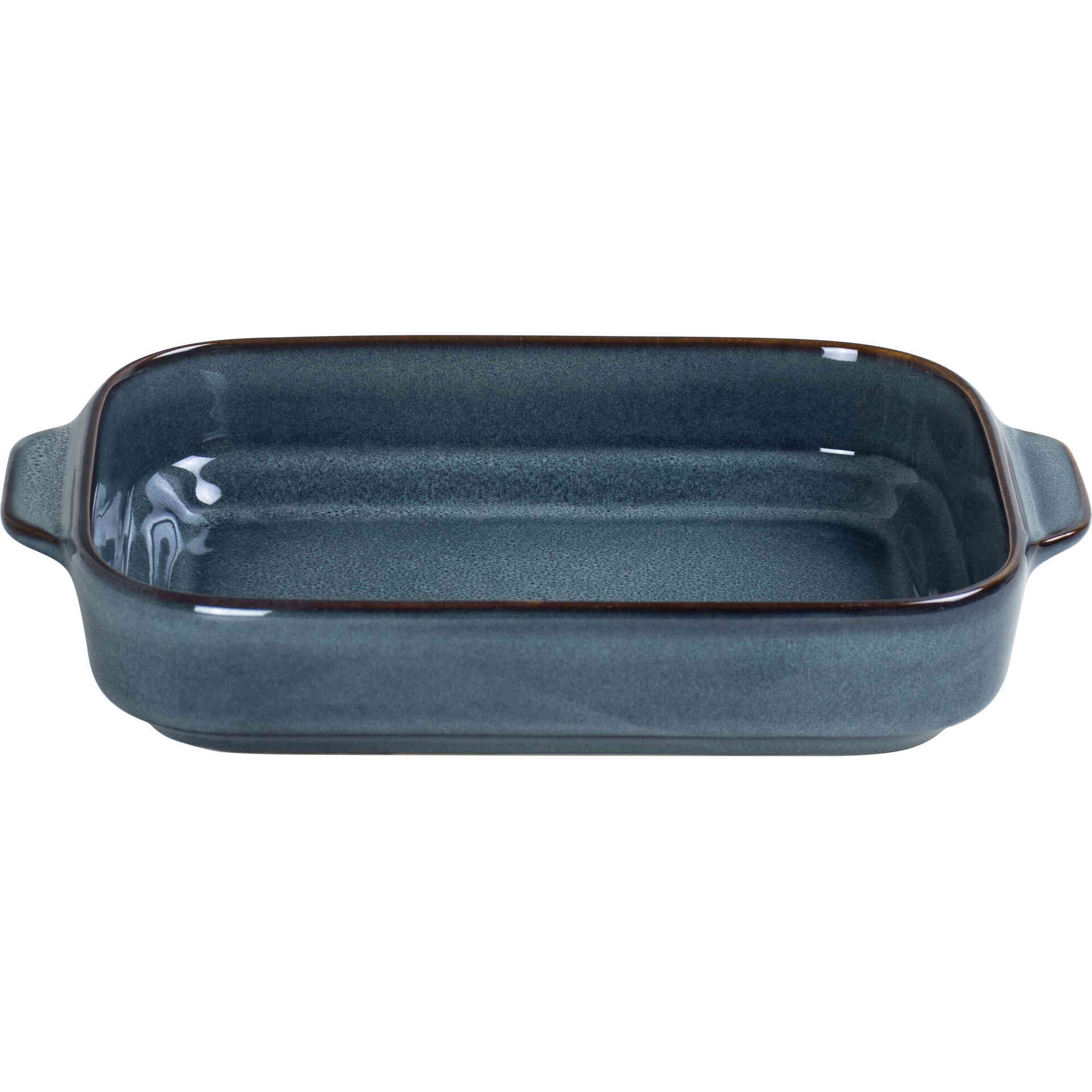 Assadeira Retangular Reativo 27x18cm Azul Kasa
