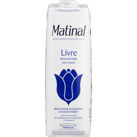 Bebida de Leite UHT Livre Meio Gordo Sem Lactose Bebida de Leite UHT Livre Meio Gordo Sem Lactose