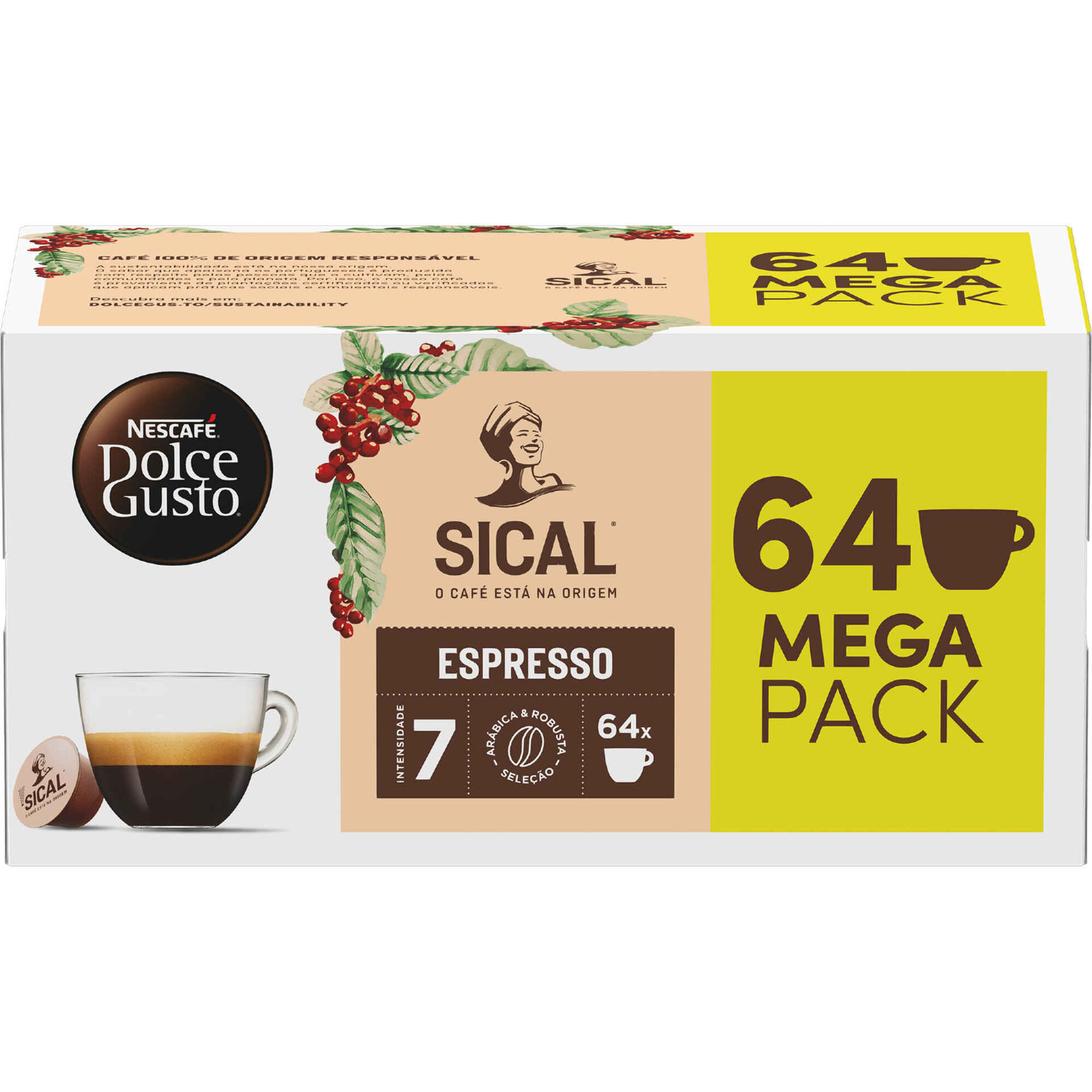 Cápsulas de Café Sical Intensidade 7 Cápsulas de Café Sical Intensidade 7