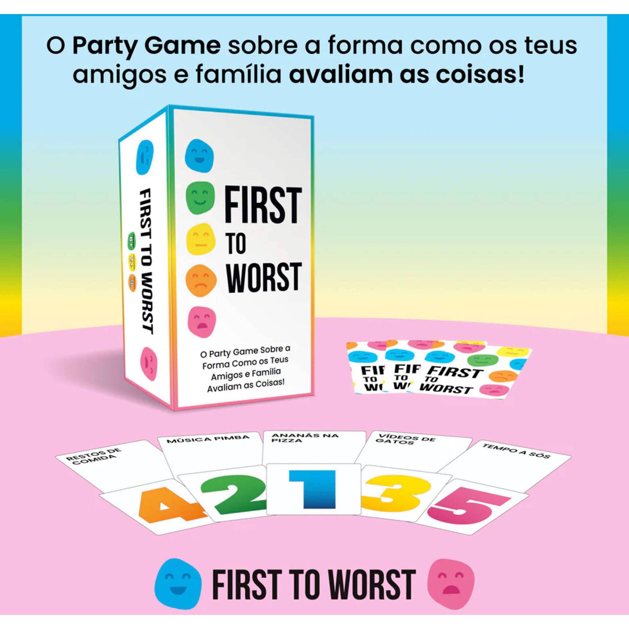 Creative Toys - Jogo First to Worst