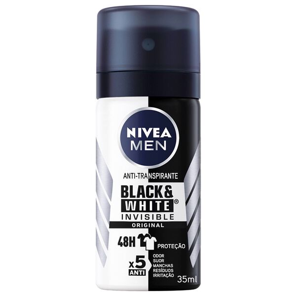 Desodorizante Spray Black & White Nivea Men