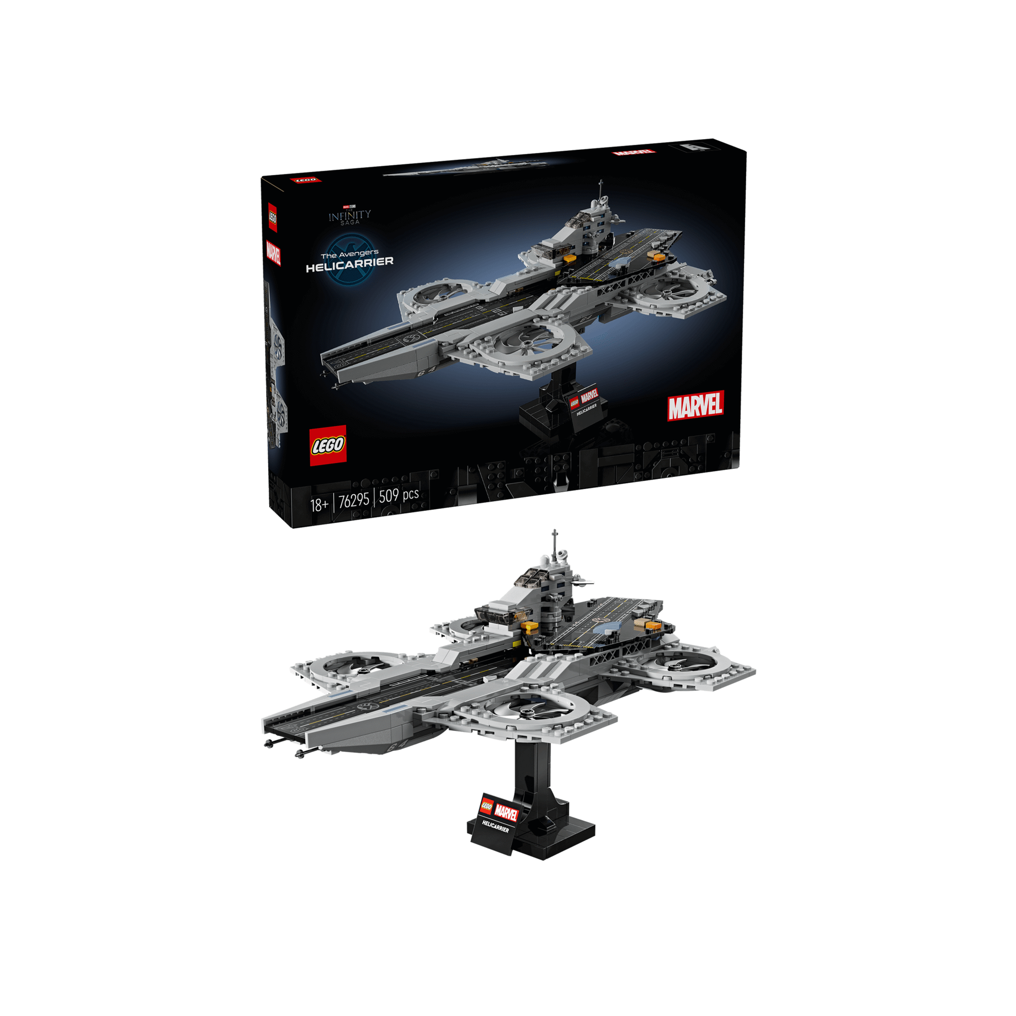 O Helicarrier dos Vingadores - 76295