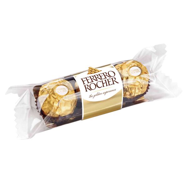 Bombons de Chocolate com Recheio de Creme e Avelã Ferrero Rocher