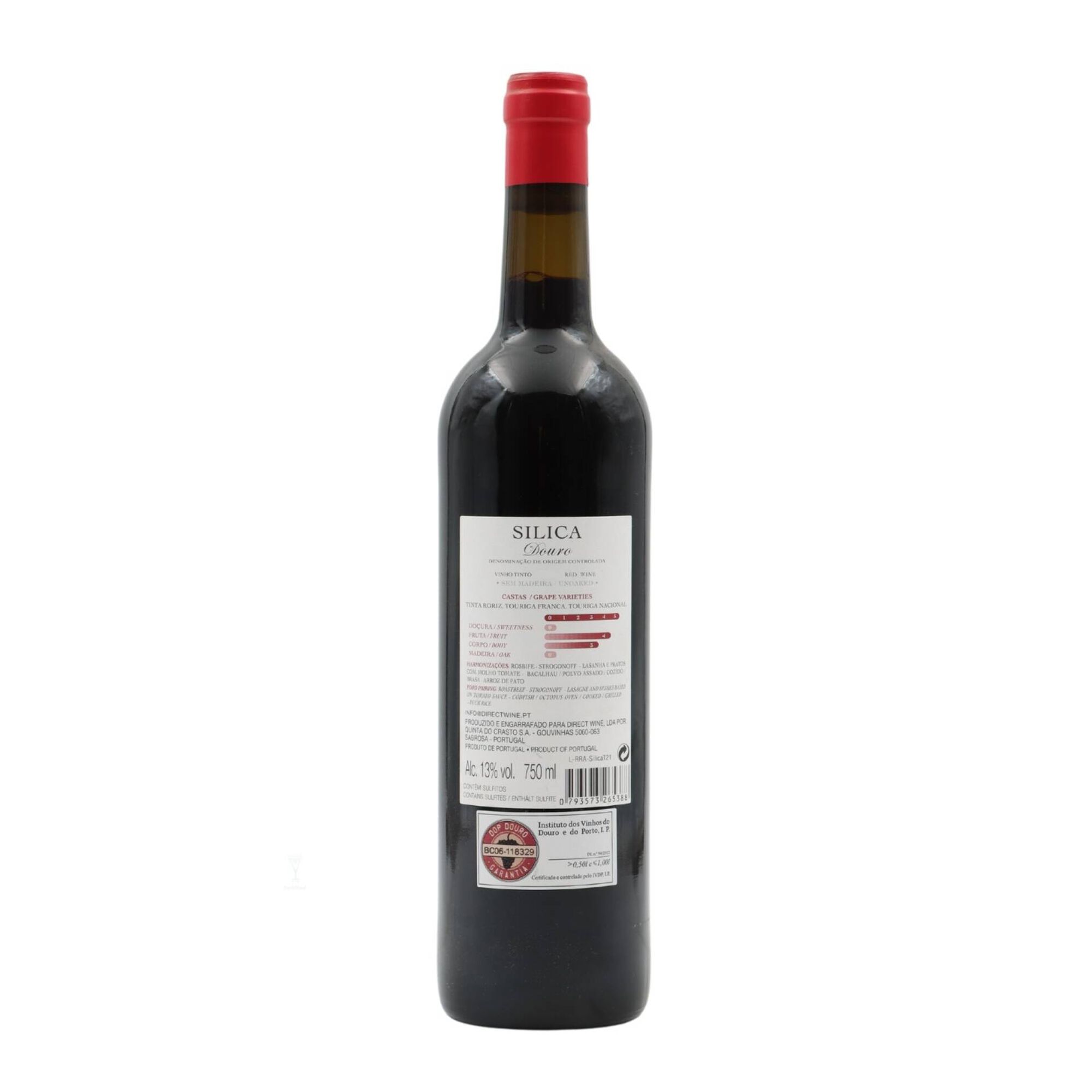 S&iacute;lica Unoaked Douro Vinho Tinto
