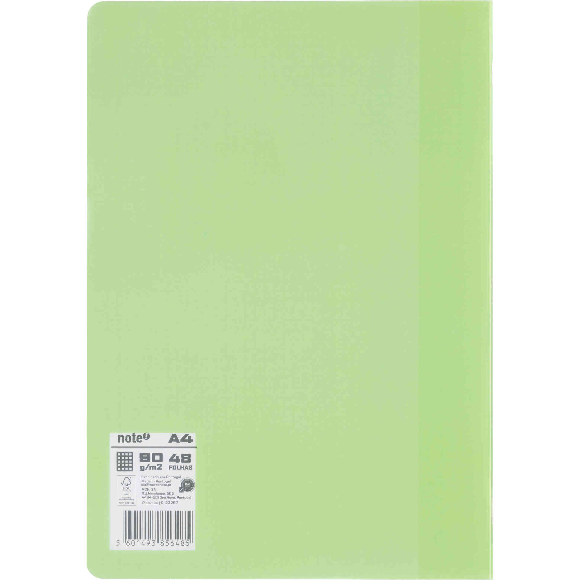 Caderno Agrafado A4 Quadriculado Pastel (v&aacute;rias cores) Note!