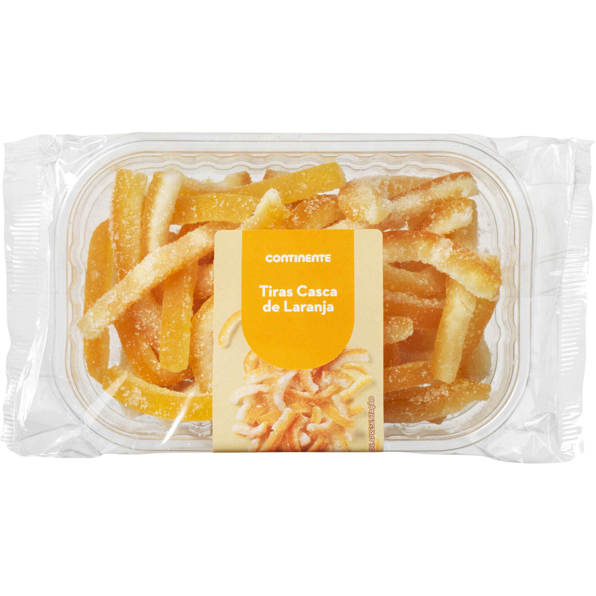 Tiras Casca de Laranja Cristalizada