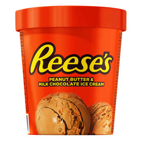 Gelado Manteiga de Amendoim e Chocolate de Leite Reeses