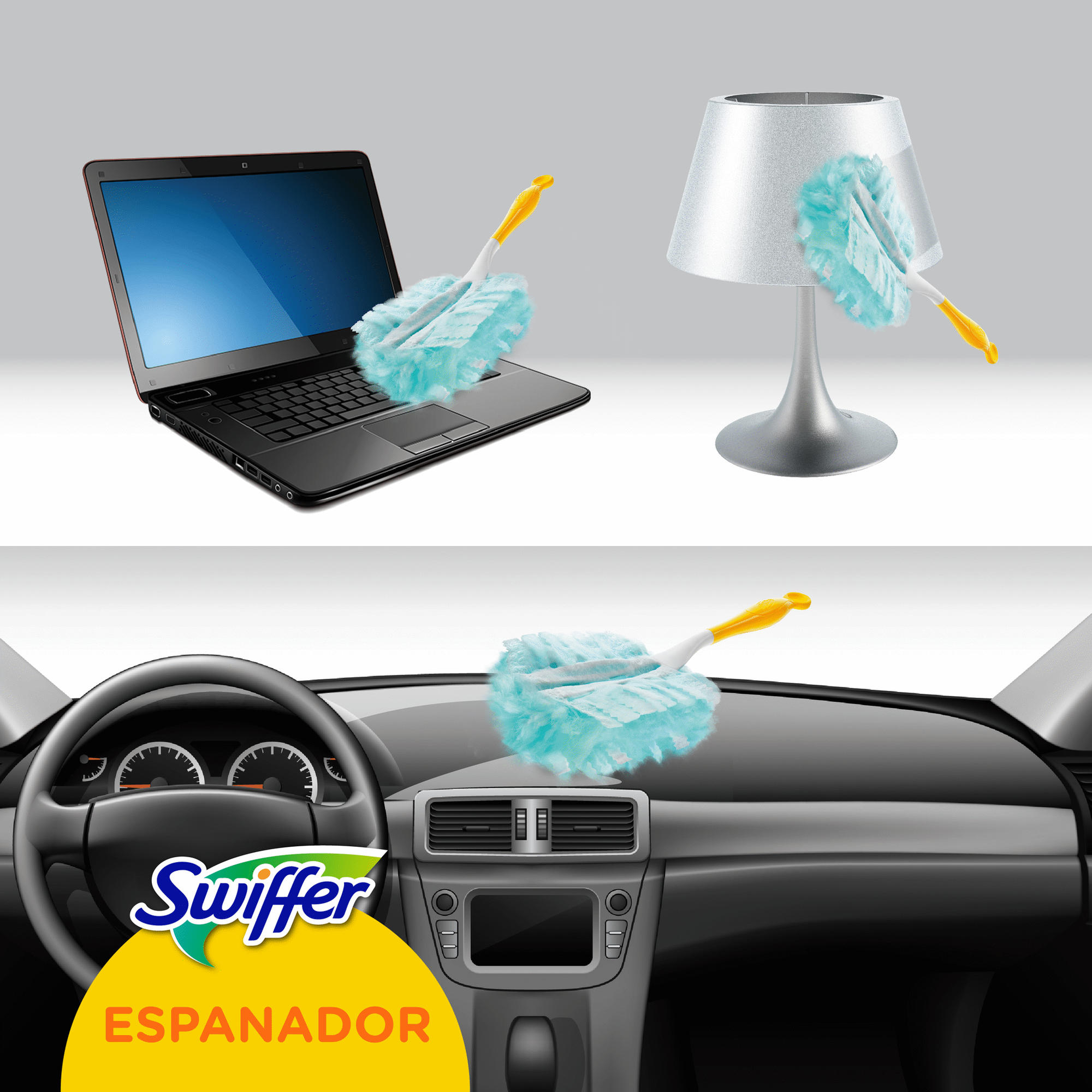 Espanador com 3 Recargas Dance Edi&ccedil;&atilde;o Limitada Swiffer