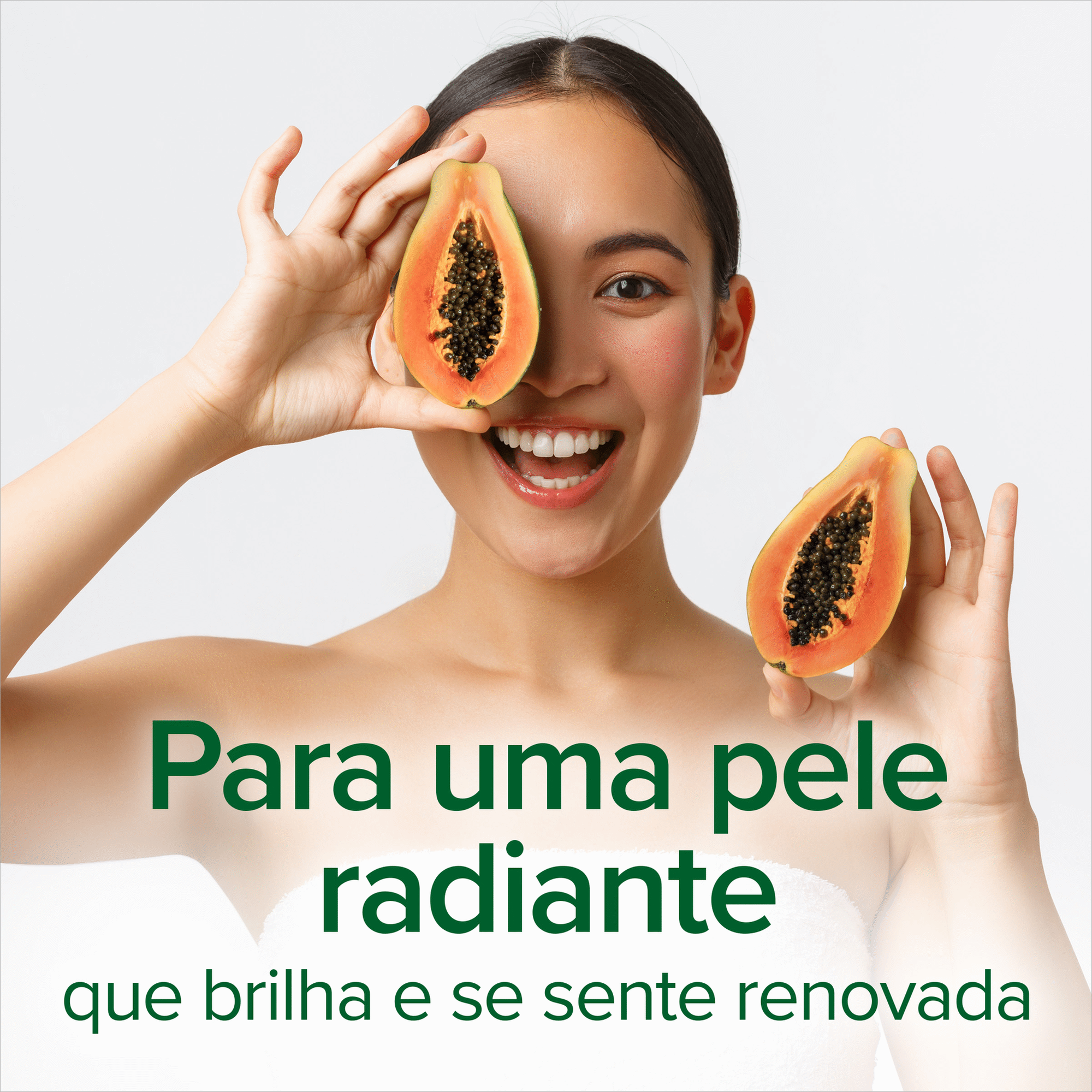 Gel de Banho Skin Radiance Papaia e P&ecirc;ssego Palmolive