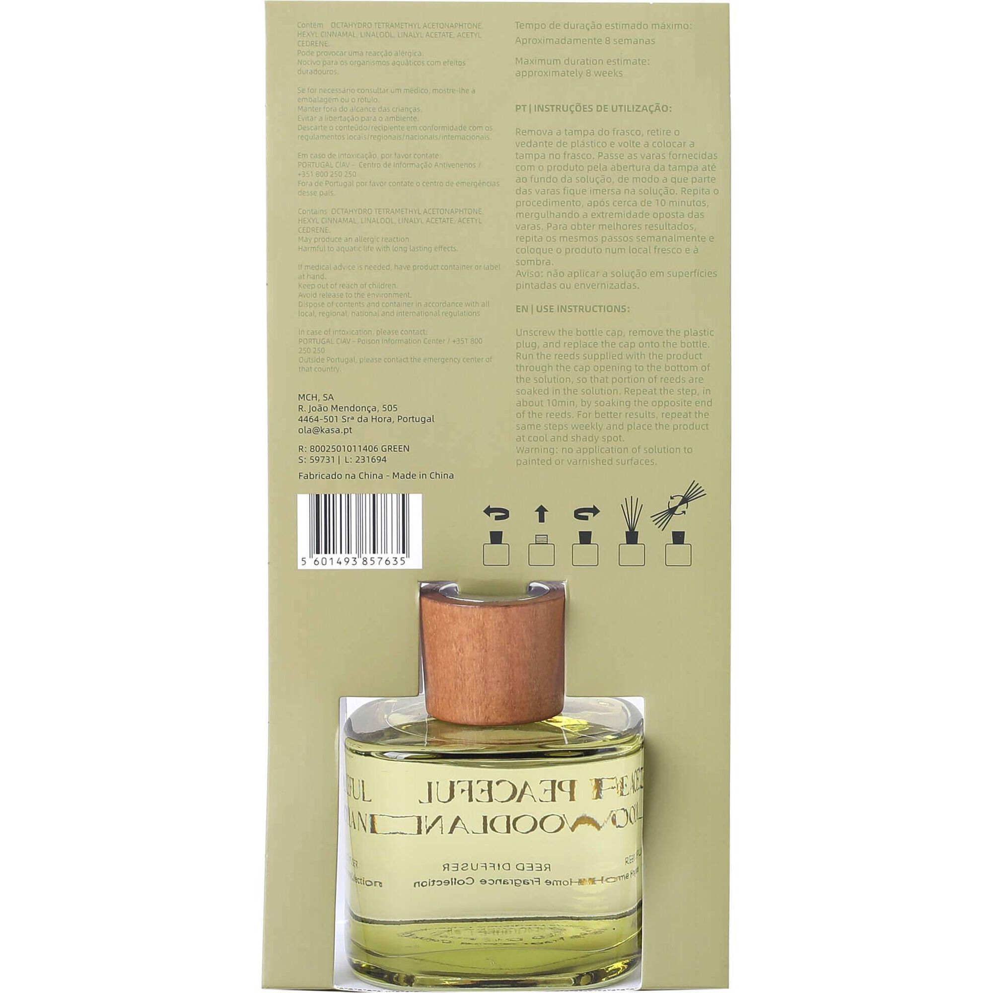 Ambientador 200ml Peaceful Woodland Kasa