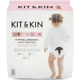Fraldas Ecol&oacute;gicas 14+kg T6 Kit&Kin